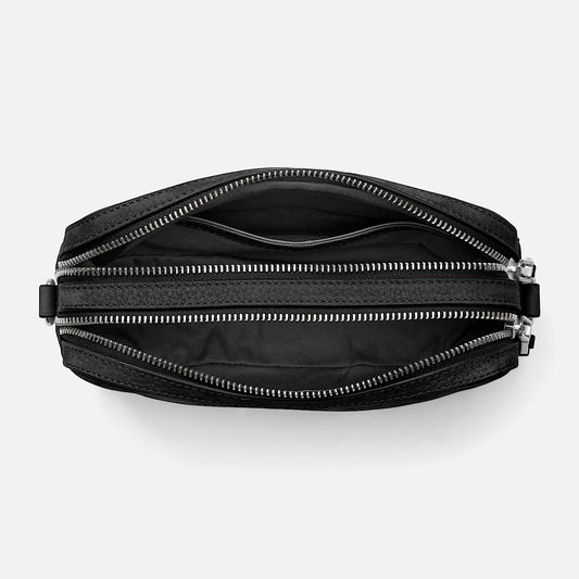 Pebbled Leather Camera Bag