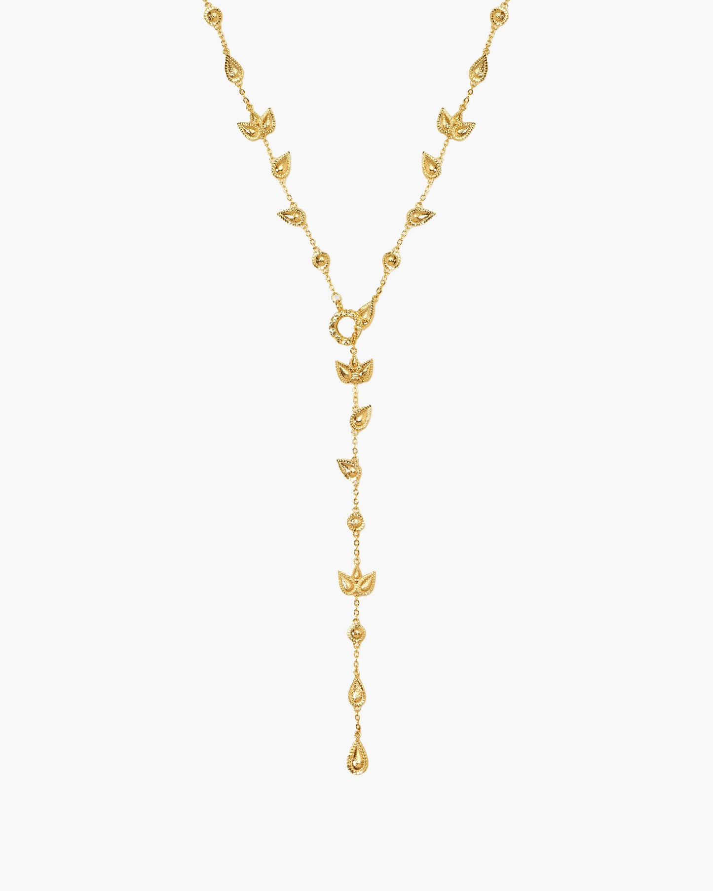 Petal Chain in Silver