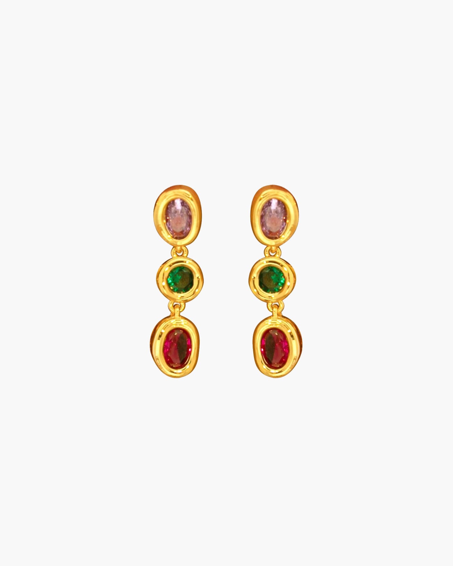 Iridescent Drop Earrings