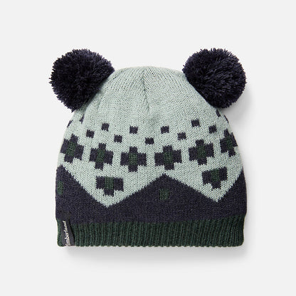 Kids' Fairisle Hat & Mitten Set