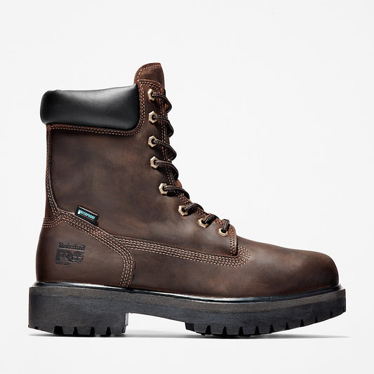 Men's Direct Attach 8'' Soft Toe Waterproof Insulated Work Boot