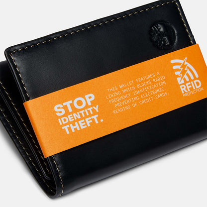 Men's Durham Leather Trifold Wallet