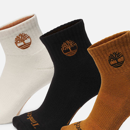 Newmarket Village 3-Pack Half Cushion Quarter Sock