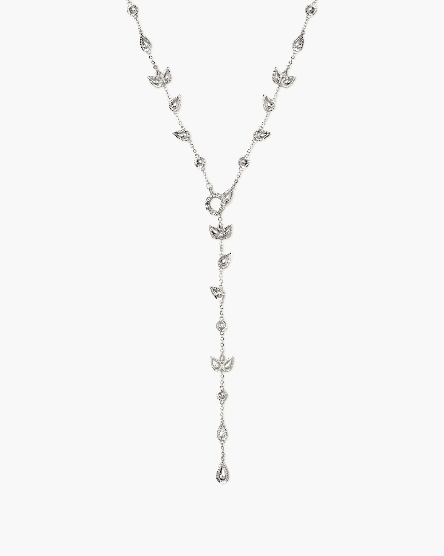 Petal Chain in Silver