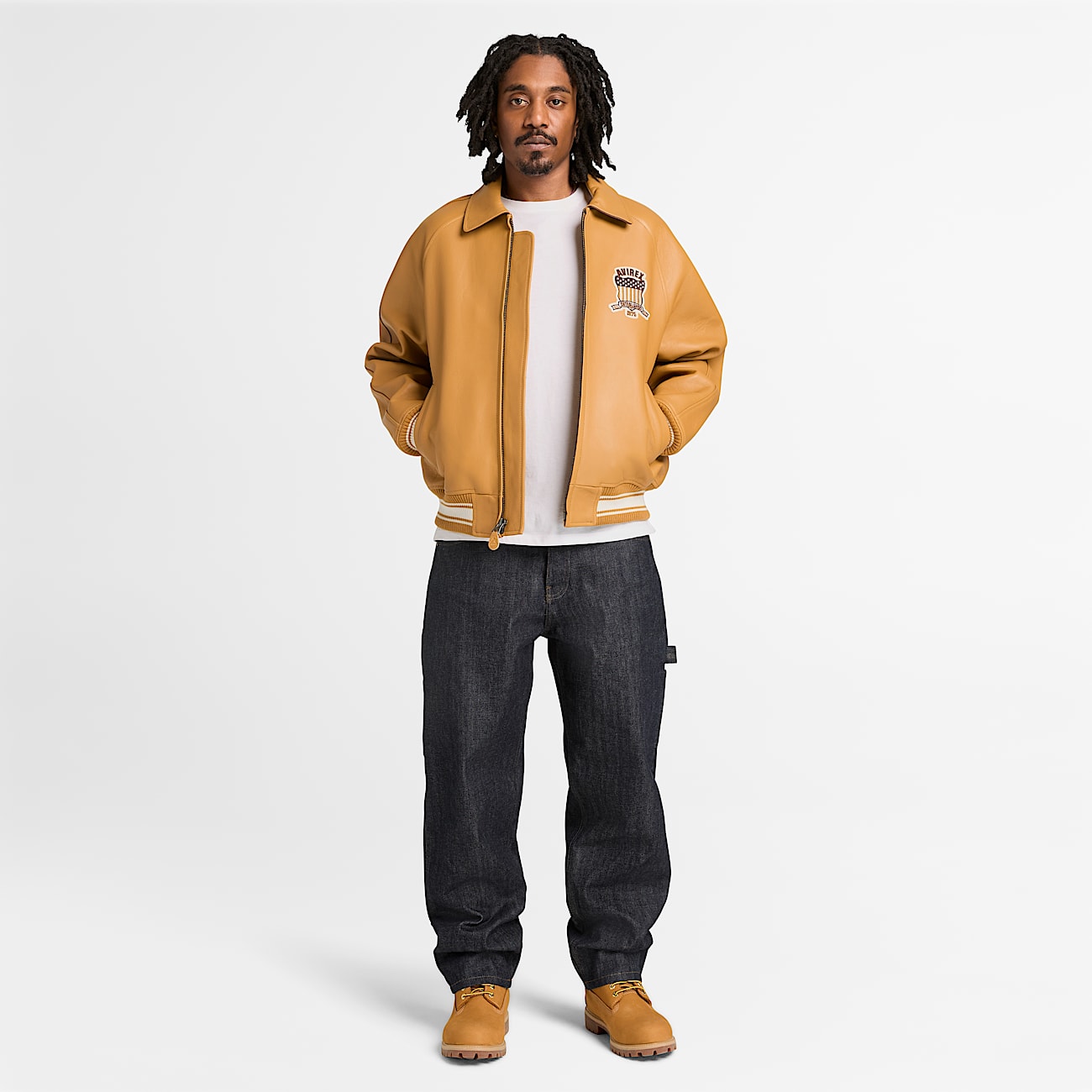 Men's TIMB x Avirex Icon Bomber Jacket