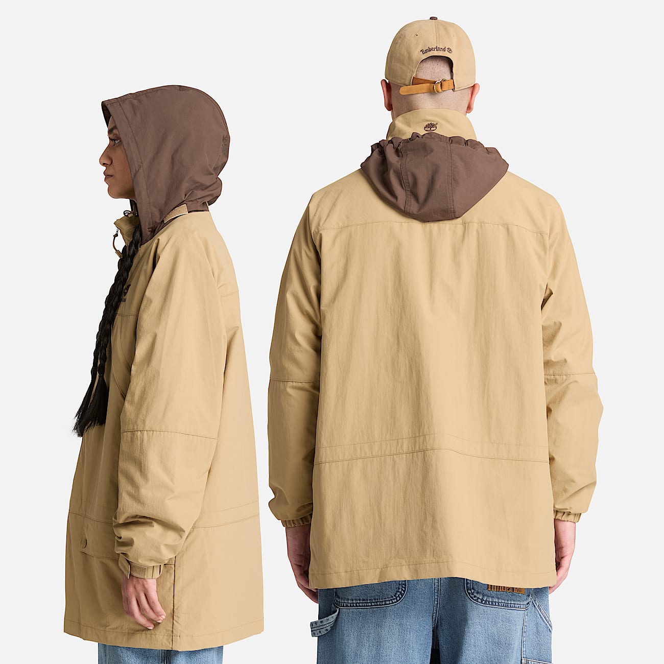 Men's TIMB x BEAMS Nylon Zip Up Convertible Jacket