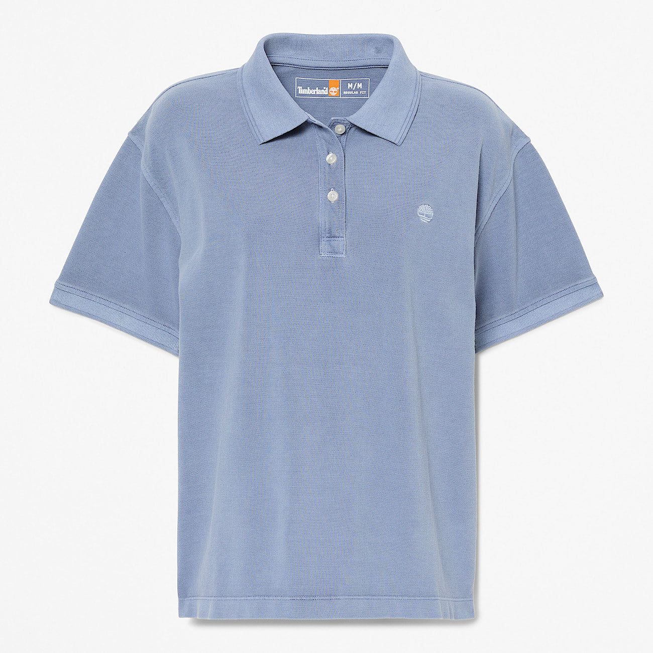 Women's Garment Dyed Short-Sleeve Pique Polo