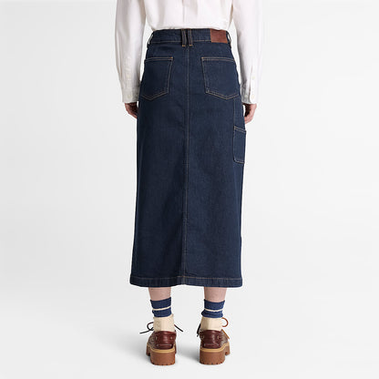 Women's Long Denim Skirt