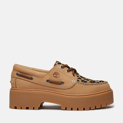 Women's Stone Street Platform Boat Shoe