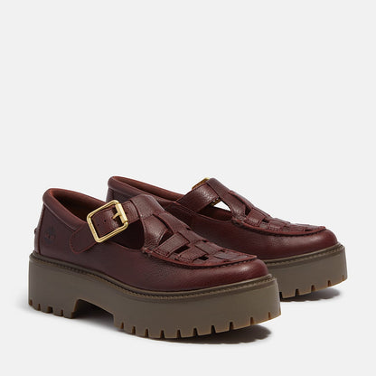 Women's Stone Street Platform Buckle Shoe