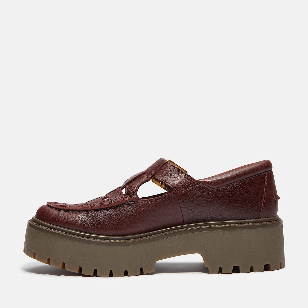 Women's Stone Street Platform Buckle Shoe