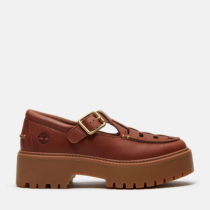 Women's Stone Street Platform Buckle Shoe