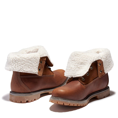 Women's TIMB Warm-Lined Waterproof Roll-Top Boot