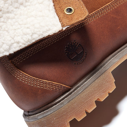 Women's TIMB Warm-Lined Waterproof Roll-Top Boot
