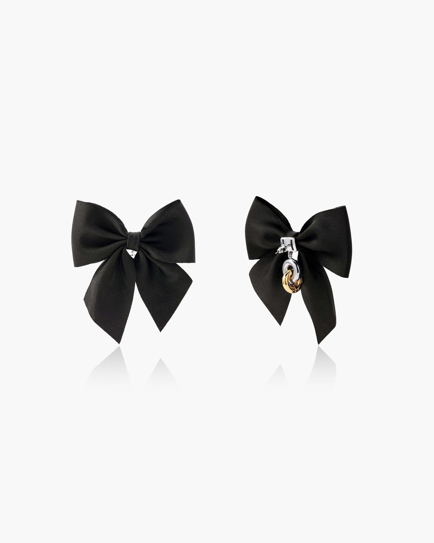 Pink Bow Earrings