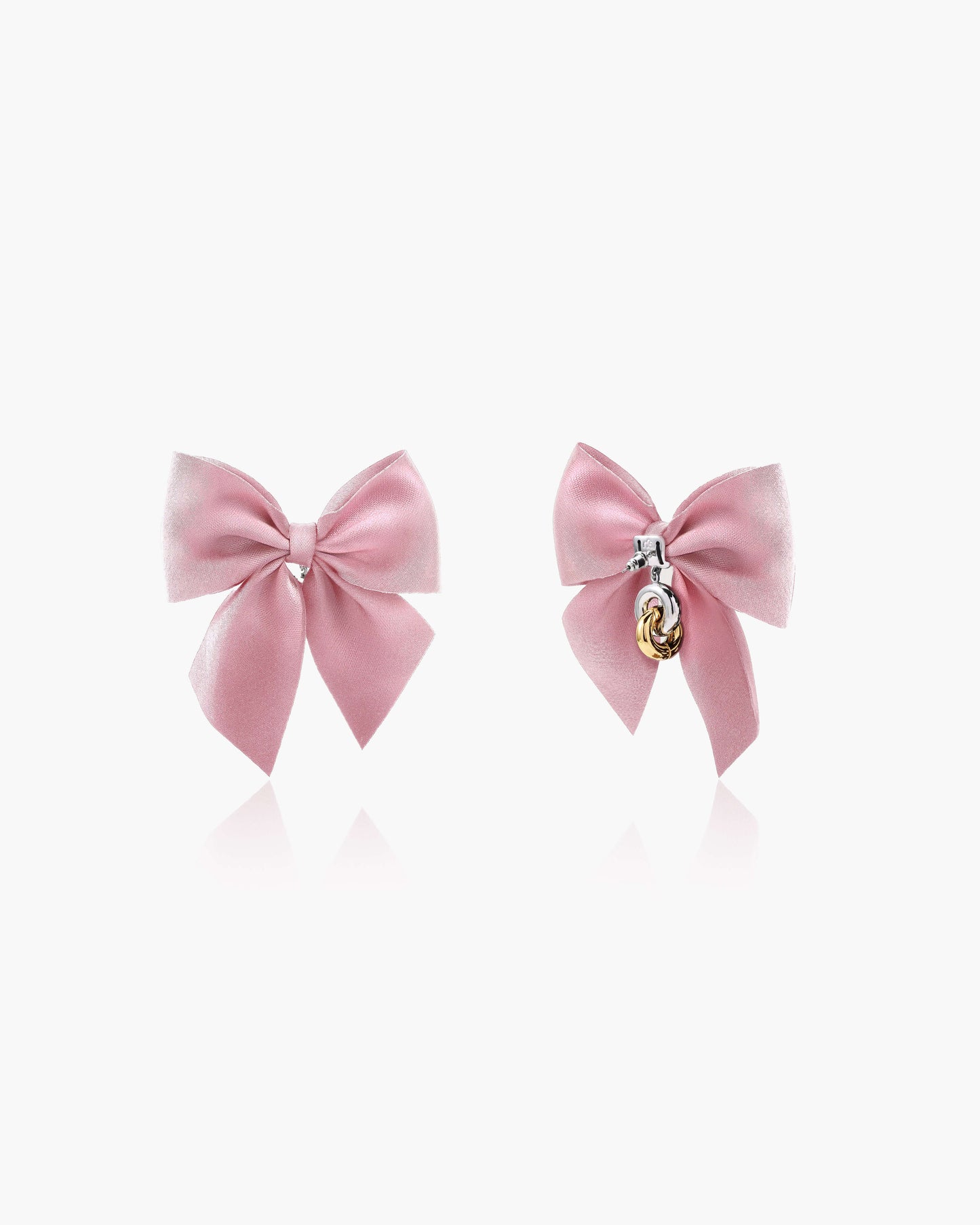 Polka Dot Bow Earrings